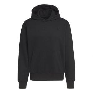 Худи adidas originals Embroidered Small Label Solid Color Sports Black, черный