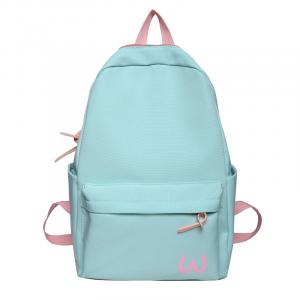 GEERDUN Нейлоновый вместительный рюкзак женский черный зеленый желтый, Green (with Charm)