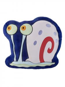 SpongeBob Декоративная подушка с изображением Губки Боба Квадратные Штаны и Гари, 43 x 25 см, синего цвета