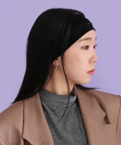 Контрол-фрик. Блестящая резинка для волос Control Freak, цвет Black