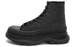 Ботинки мужские высокие Alexander Mcqueen Tread Slick Martin, черный