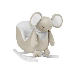 Качающаяся мышь Киккабу Kikkaboo, бежевый