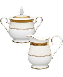 Набор для приготовления сахара и сливок Одеса Голд Noritake, White