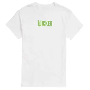 Футболка с принтом Wicked для больших размеров Licensed Character, белый