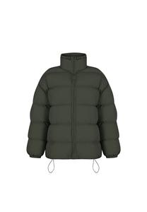 Стеганая куртка Estala с высоким воротником Freshlions, хаки