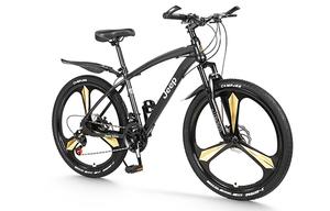 Горный велосипед Forest Trail, высокоуглеродистая сталь, дисковые тормоза, для активного отдыха взрослых Jeep