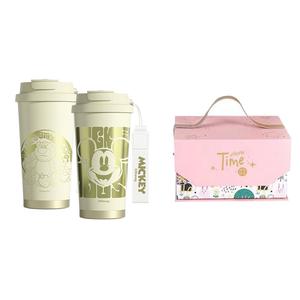 Термочашка для кофе lotso 520 мл Disney, белый/розовый