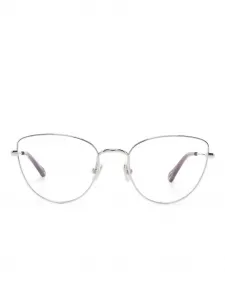 Очки в оправе 'кошачий глаз' Chloé Eyewear, серебяный