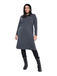 Studio Untold Трикотажное платье антрацитового цвета