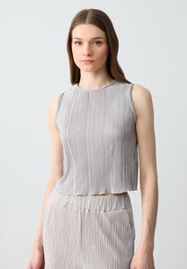 Топ SLIM FIT DUSTY Jimmy Key, серебряный