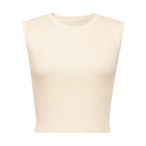 Рубашка вязаная Deep Breath с цветочным принтом, бежевый