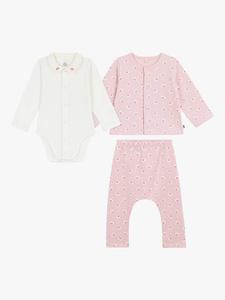 Детский хлопковый комплект пижамы Petit Bateau, Joli/Multico