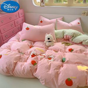 Disney Комплект постельного белья 4 предмета, простыня на резинке 1.5м, для одеяла 150*200 см