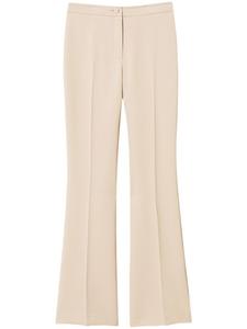 TWINSET расклешенные креповые брюки, нейтральный