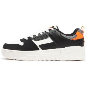 361° Амортизирующие износостойкие низкие скейтерские кроссовки мужские черно-белые Obsidian Black/Feather White, цвет Obsidian Black/Feather White