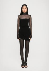 Комбинезон Norma Kamali TURTLENECK STRAPLESS DIANA PICKLEBALL DRESS, Black
