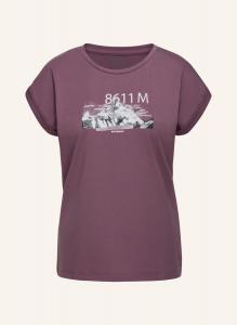 Футболка mammut mountain женская 8611m MAMMUT, фиолетовый