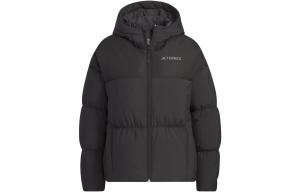 Пуховик женский черный Adidas