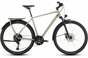 Трекинговый велосипед Cube Kathmandu exc - 28 дюймов - diamant - 2026, grün | pea´n´grey
