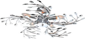 Потолочный светильник Globo, 65x16 см, хромированный