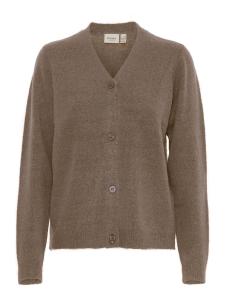 Вязаный кардиган Fransa, серый