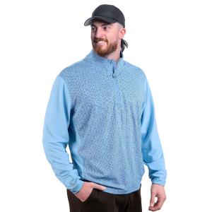 Мужской пуловер с молнией на четверть и фильтром Antigua