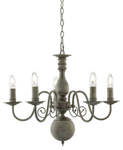 Подвесной светильник Licht-Erlebnisse GREYTHORNE, стекло - 60 х 133 х 60 см