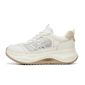 Низкие повседневные туфли женские Rich birds, Beige Apricot