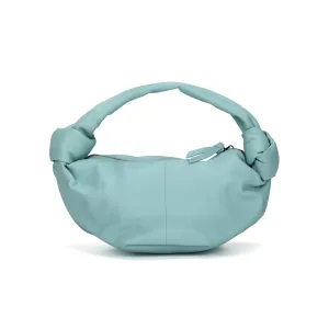 Сумка через плечо из кожи коровы, женская сумка-кроссбоди, бирюзовый Bottega Veneta