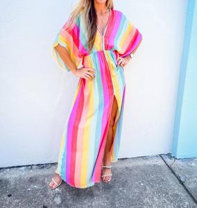 Харлекин макси платье в мульти Z&L EUROPE