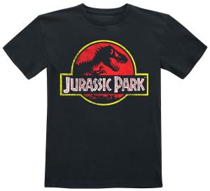 Футболка Jurassic Park Kids - Distressed Logo, черный