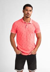Рубашка поло ALL-OVER PRINT BREEZE Petrol Industries, коралловый