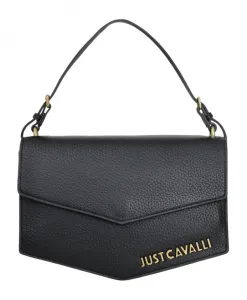 Сумка через плечо с зернистой текстурой Just Cavalli, черный