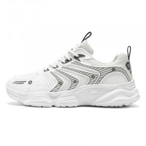 Низкие массивные кроссовки мужские ZULISHI, белый