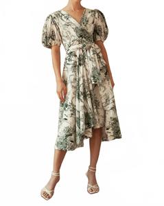 Моника Платье в зеленом цвете Guadalupe Design