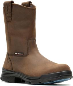 Мужские водонепроницаемые сапоги Wolverine Durashocks Sr Icon Wellington, темно-коричневый