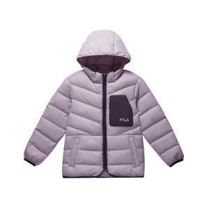 Пуховик FILA KIDS, розовый/фиолетовый
