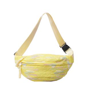 DCLOUD Тканевая наплечная сумка через плечо унисекс, Yellow