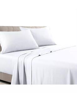 Низкопрофильный (7–10 дюймов) комплект постельного белья из 100 % хлопкового сатина, производство США, Twin XL Egyptian Linens, зеленый