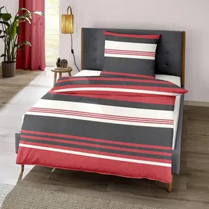 Постельное белье Dream Sleep Melange Flannel Locarno 240x220 см + 2x 80x80 см Traumschlaf