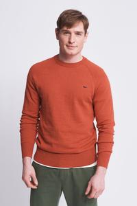 Джемпер Collum из хлопка с круглым вырезом Aubin, оранжевый