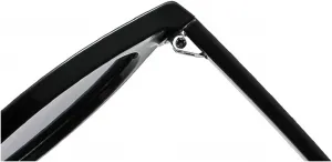 Солнцезащитные очки, маленькие круглые, для женщин и мужчин, в стиле ретро-панк, модные, с защитой от УФ-излучения UV400, артикул 13155 Melrose, Black Blue