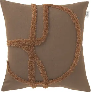Чехол на подушку из коллекции SCHÖNER WOHNEN "Join", (1 шт.) SCHÖNER WOHNEN-KOLLEKTION 45х45 см, цвет altkupferfarben, braun, rotbraun