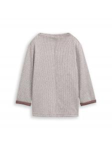 Толстовка TOM TAILOR, темно-коричневый