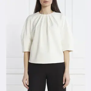 Блузка свободного кроя Liviana Conti, экрю