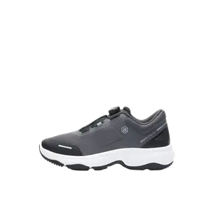 Biyin Leufen Низкие повседневные туфли мужские, черно-серые