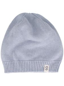 BREITER Летняя вязаная шапка синего цвета