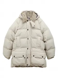 Стеганая куртка Beaufort с ворсом из вельвета на воротнике Barbour, нейтральный