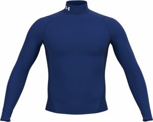 Under Armour мужская компрессионная футболка ColdGear, Royal (400)/White