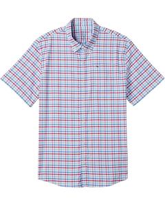 Рубашка Vineyard Vines Kids Heathered Otg Short, цвет Lighthouse Red